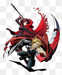 Scan Battle - Rwby Ruby Rose Png,Edward Elric Png