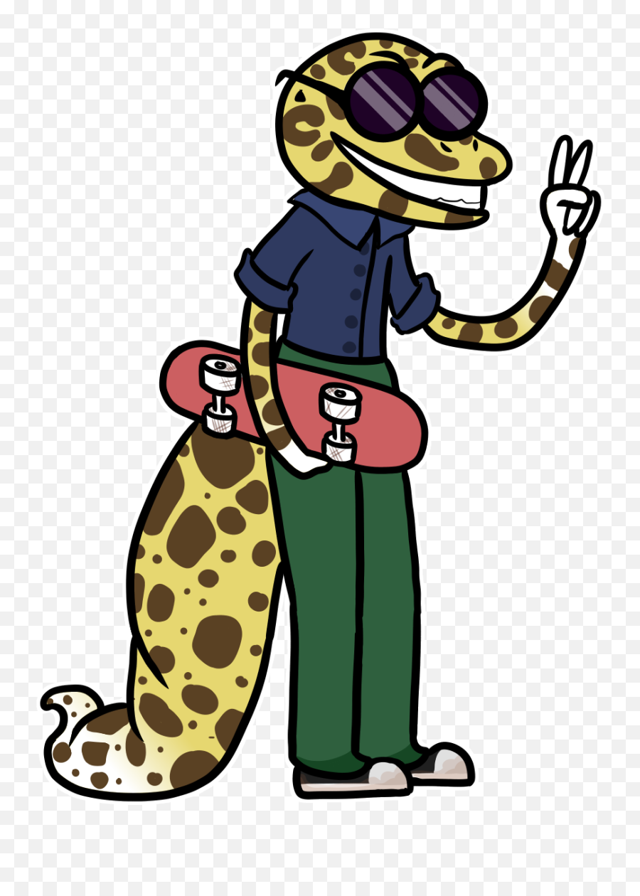 Leopard Gecko Adopt By Superdoopernerd63 - Fur Affinity Leopard Gecko Doing Art Png,Leopard Gecko Png