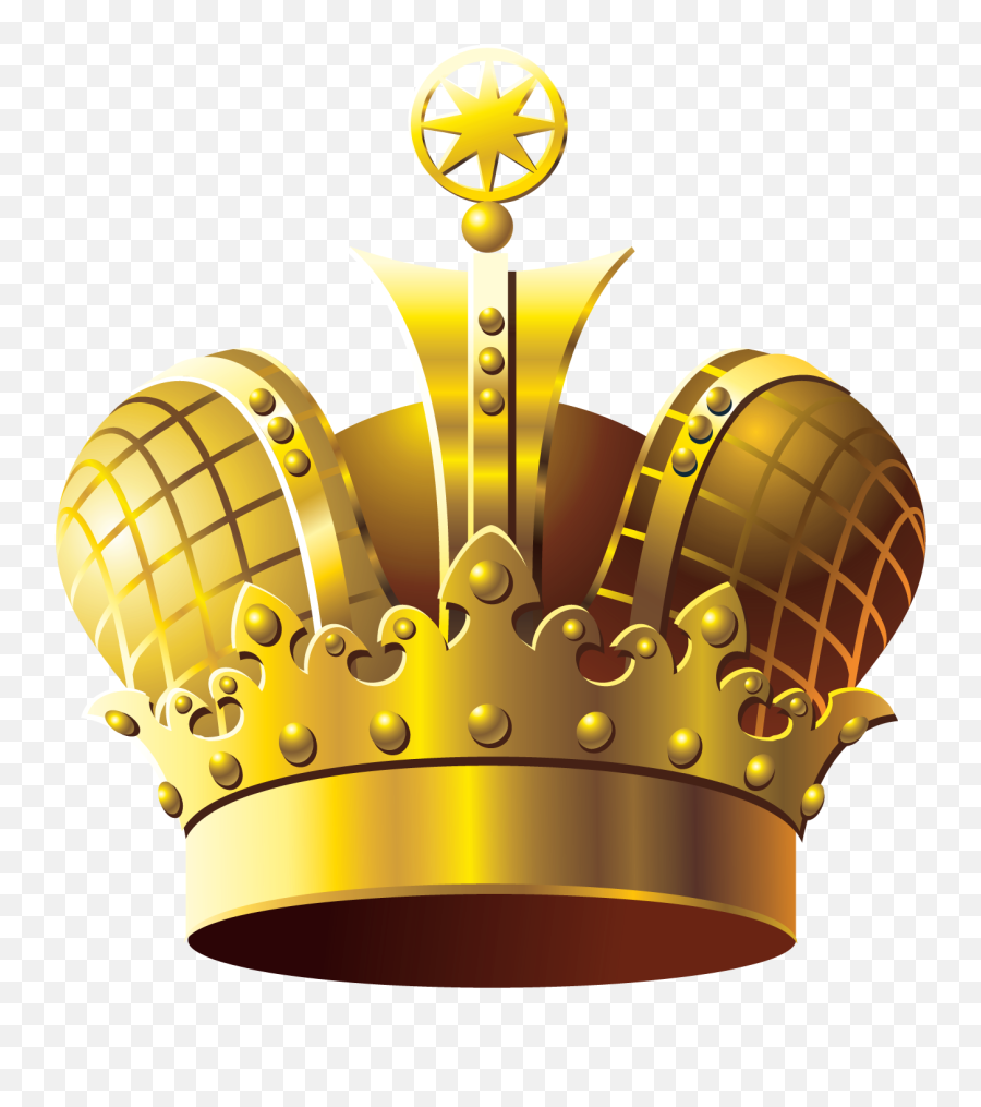 Gold Crown Png Transparent Image - Golden Crown Png,Gold Crown Transparent Background
