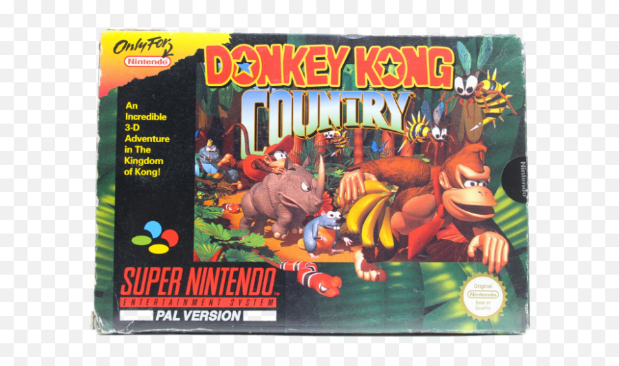 Donkey Kong Country - Donkey Kong Country Super Nintendo Png,Donkey Kong Country Logo