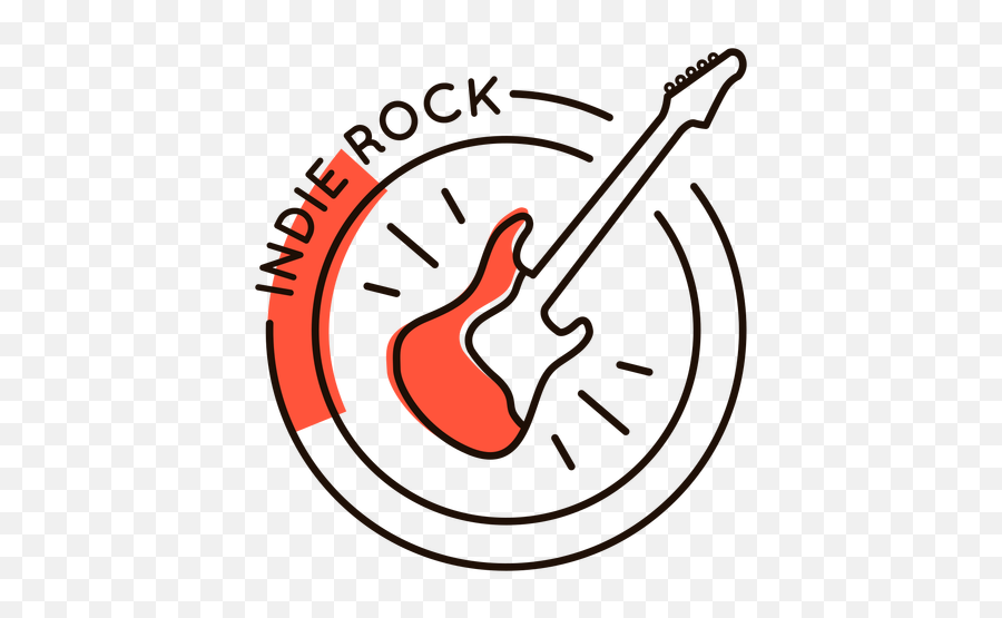 Guitar Indie Rock Symbol - Indie Png Transparent,Rock Music Icon