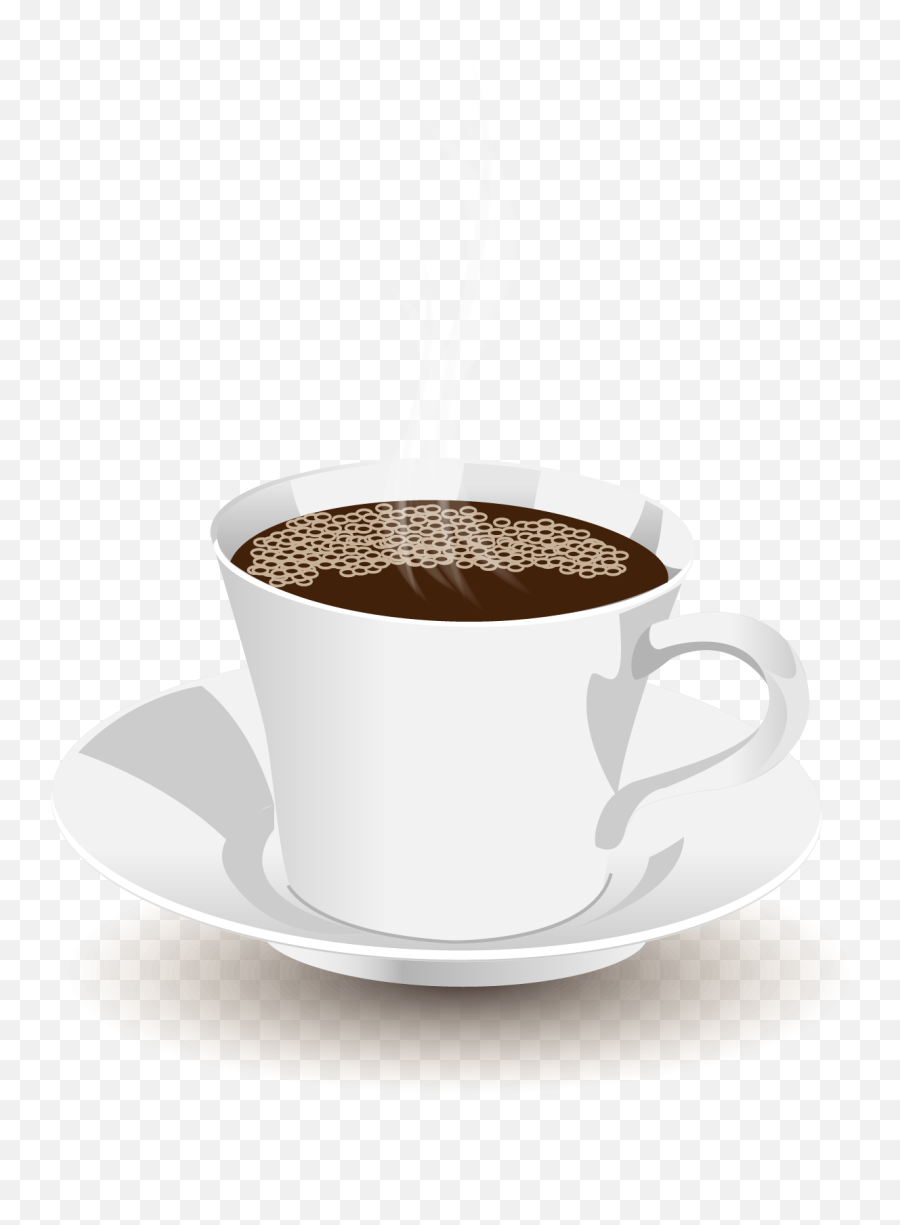 Coffee Cup Milk Saucer - Cup Of Coffee And Saucer Png,Cup Of Coffee Transparent Background