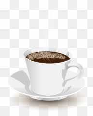 Coffee Cup Milk Saucer - Of And png
