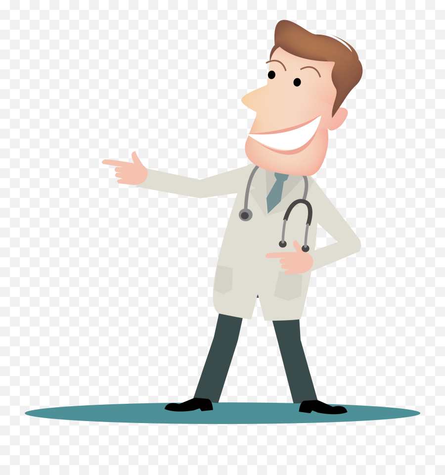 Download Physician Doctor Drawing Vector Male Cartoon - Doctor Vector Png,Doctor Who Png
