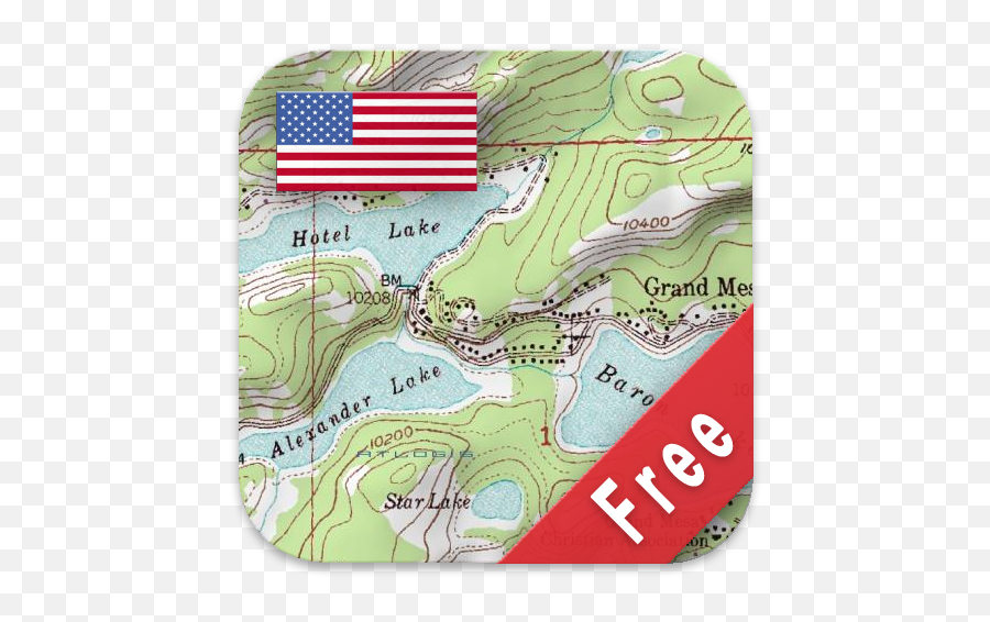 Us Topo Maps Free Download For Windows 10 - Us Topo Maps Free Png,Bing Maps Icon