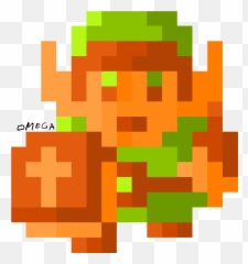 Download 8 Bit Cinema - Link Zelda PNG Image with No Pixel Art Nes