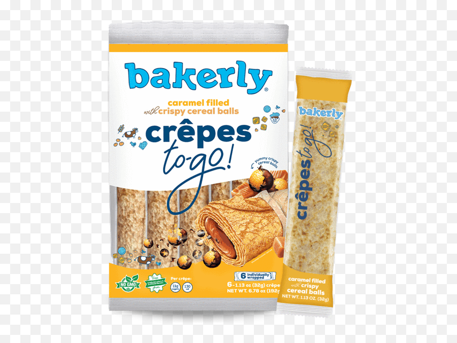 Crunchy Caramel Crêpes To - Bakerly Crepes Png,Crepe Icon