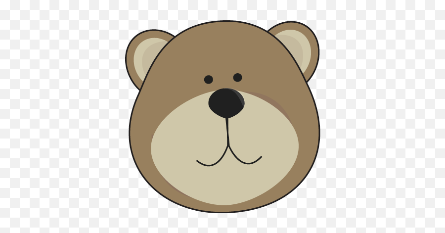 Teddy Clipart Head Picture - Brown Bear Head Clipart Png,Bear Head Png