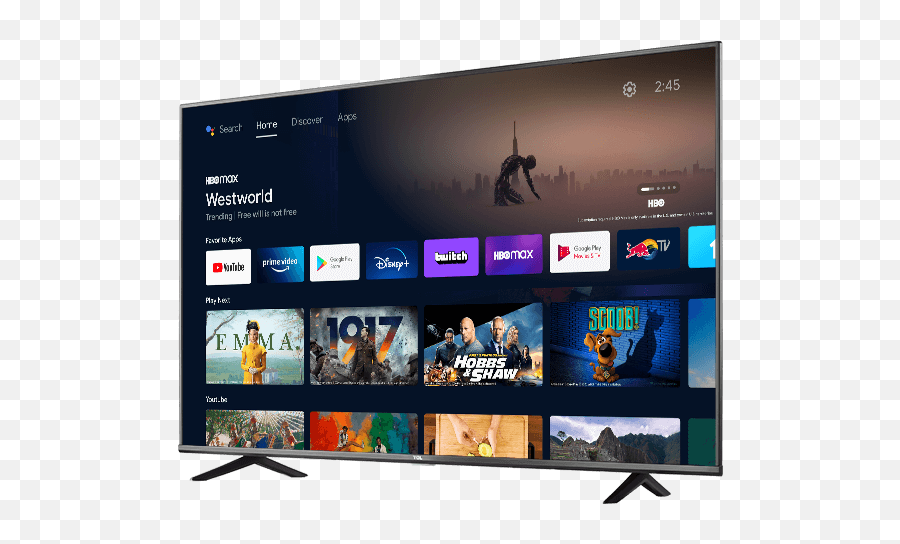 Tcl 50 Class 4 - Series 4k Uhd Hdr Led Smart Android Tv Tcl Android Tv 55 Inch Png,Television Star In Rock And Roll Icon Of The 1950's