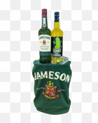 Jameson Pickle Back Whiskey Gift Basket - And Juice png