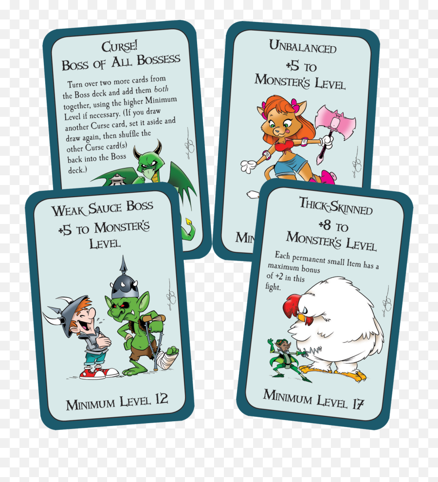 Munchkin Bosses - Munchkin Tails Card Game Png,Game Boss Icon