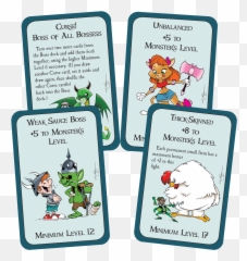 Munchkin Bosses - Tails Card Game png