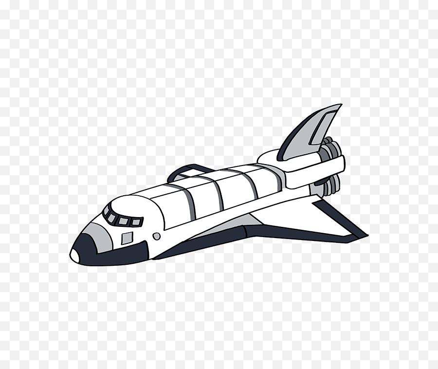 Space Shuttle Png - Draw A Space Rocket,Space Shuttle Png