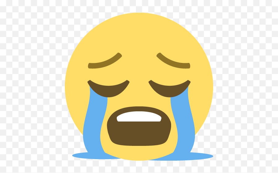 Cry Face Emoji Png 7 Image - Whatsapp Emoji,Cry Emoji Png