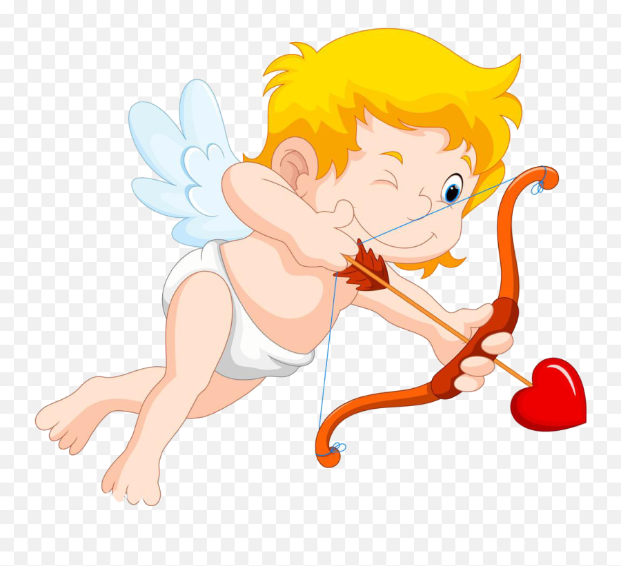 Download Illustration Archery Cartoon Cupid Free Frame - Cupid Png Cartoon,Cupid Transparent Background