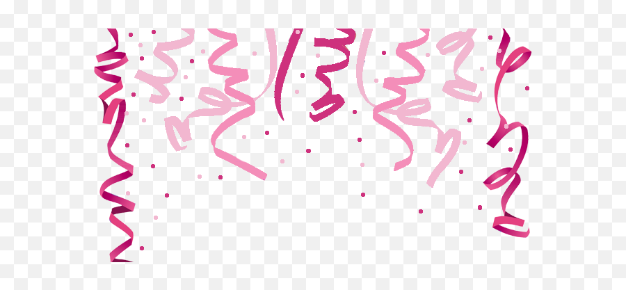 Birthday Confetti Background - Birthday Pink Confetti Png,Pink Confetti Png