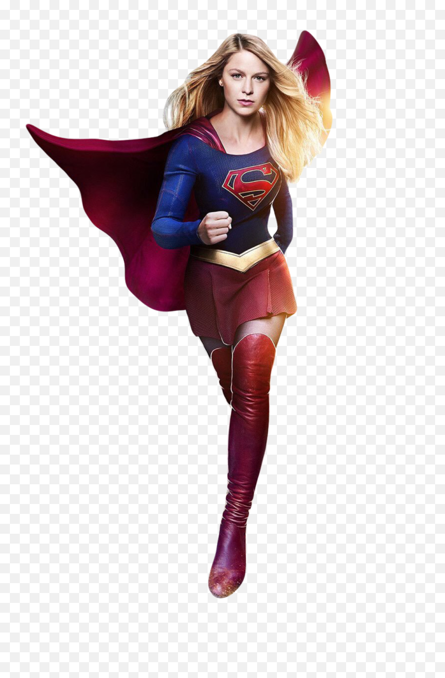 Supergirl Png Hd - Flash And Supergirl Cw Poster,Super Girl Png