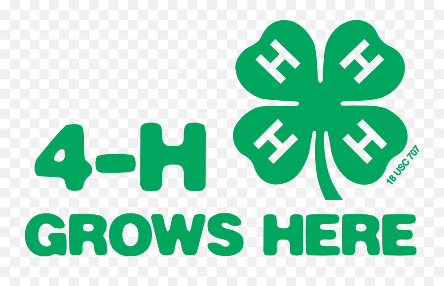 Logos - 4 H Grows Here Png,H Logo