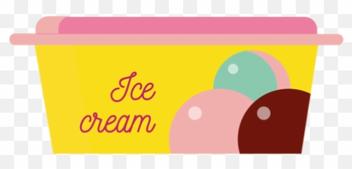 Ice Cream Box Flat - Transparent PNG u0026 SVG vector file Cream Box Png