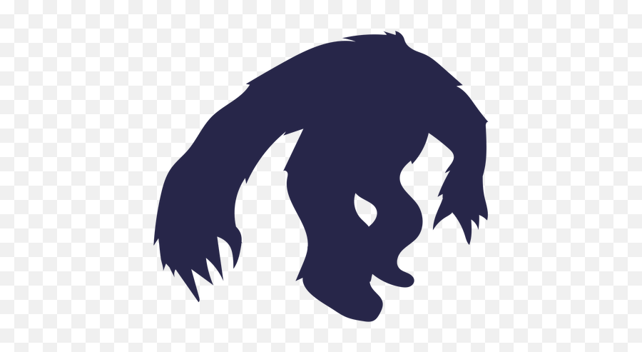 Creature Yeti Silhouette - Transparent Png U0026 Svg Vector File Yeti Silhouette,Yeti Logo Png