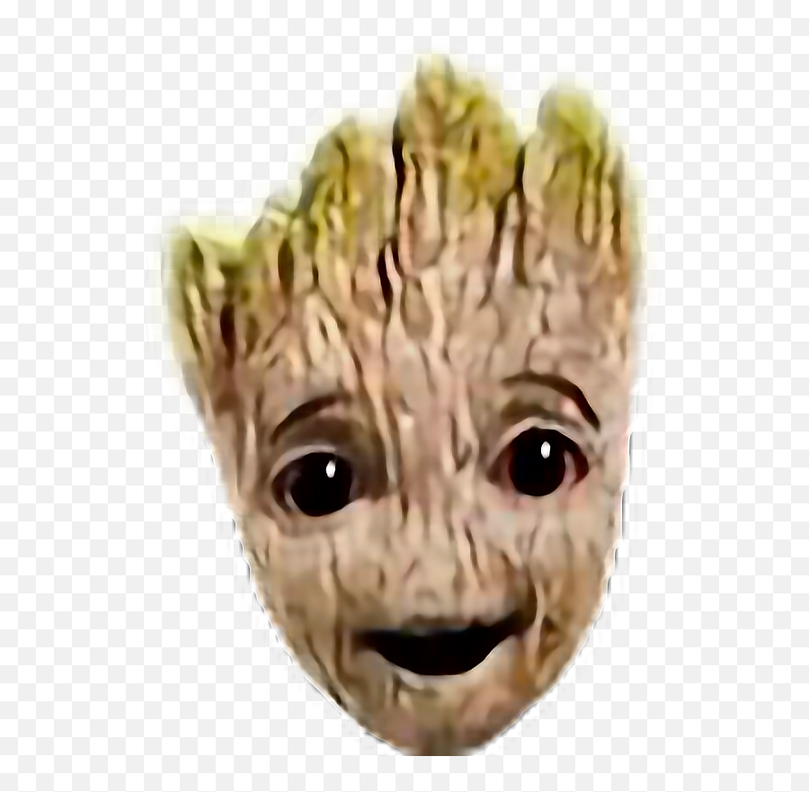 Groot Transparent Head Png Image - Baby Groot Face Png,Groot Png