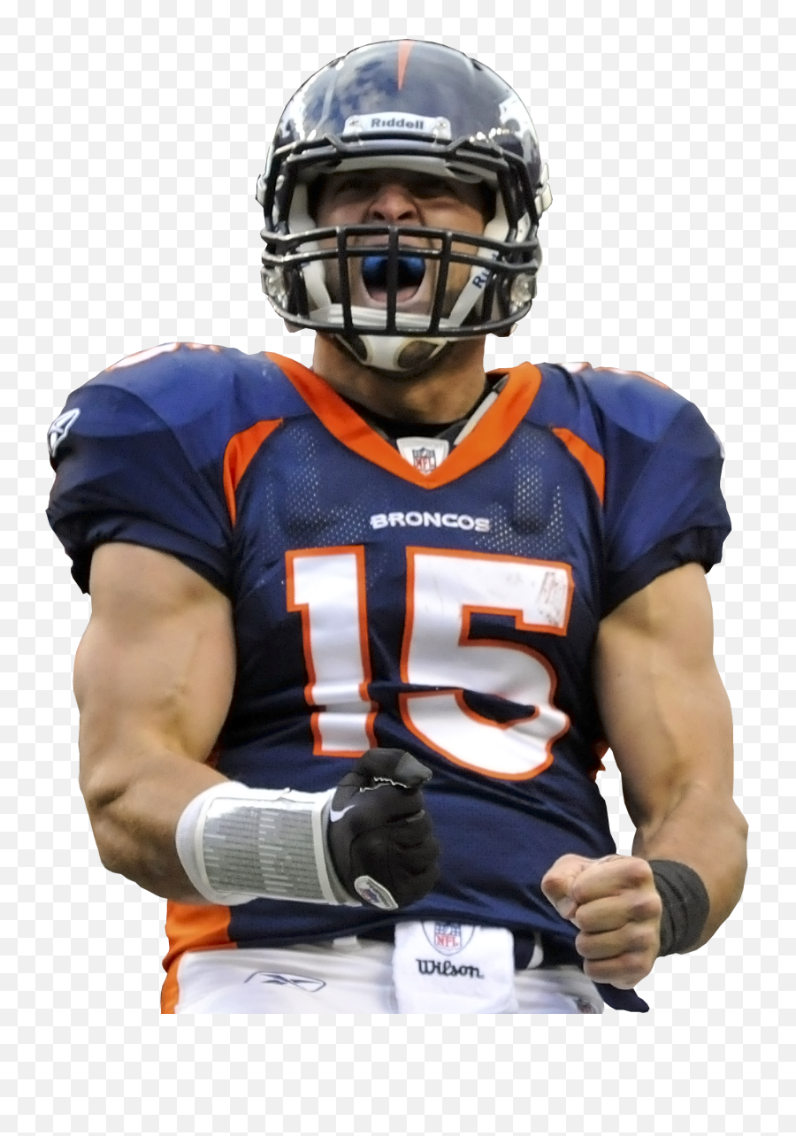 American Football Png Image - Tim Tebow Broncos,Cam Newton Png