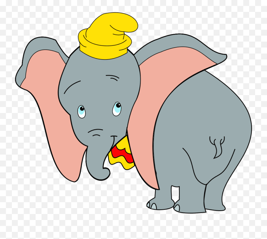 Dumbo Clipart - Elephant Big Ears Clipart Png Download Elephant Dumbo Walt Disney,Elf Ears Png