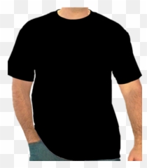 High Resolution Transparent T Shirt Template Png - Active Shirt,Black Shirt Template Png