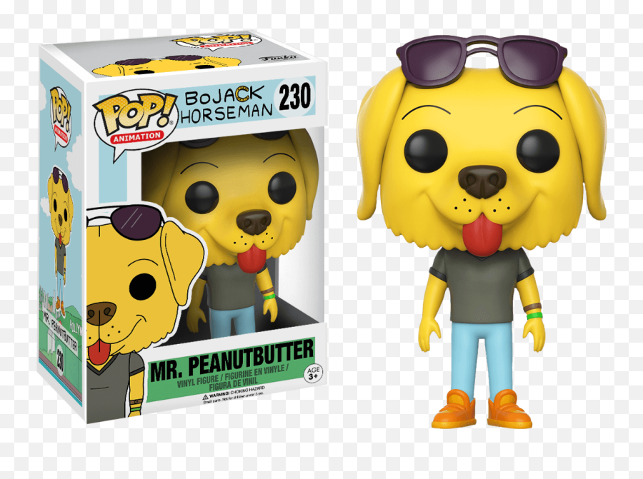 Bojack Horseman - Mr Peanutbutter Pop Vinyl Funko Pop Bojack Horseman Png,Bojack Png