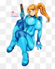 Metroid - Samus Aran Render 3 Anime Png Image Without Cartoon,Samus Aran Png