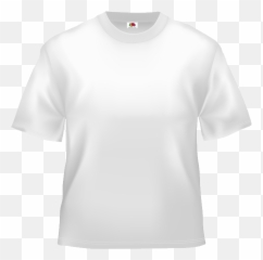Black T Shirt Template Png - Plain For Design