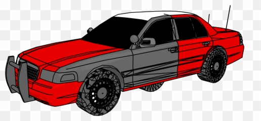 Ford Crown Victoria Fire Chiefs Car - Clipart png