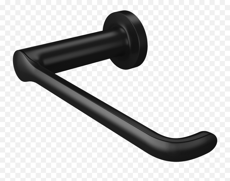 Toilet Paper Holder In Matte Black - Pipe Png,Toilet Paper Png