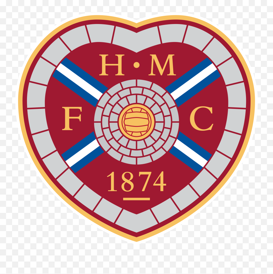 Heart Of Midlothian Fc Logo - Heart Of Midlothian Badge Png,Heart Logo Png