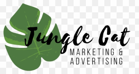 Jungle Cat Marketing Logo - Calligraphy png