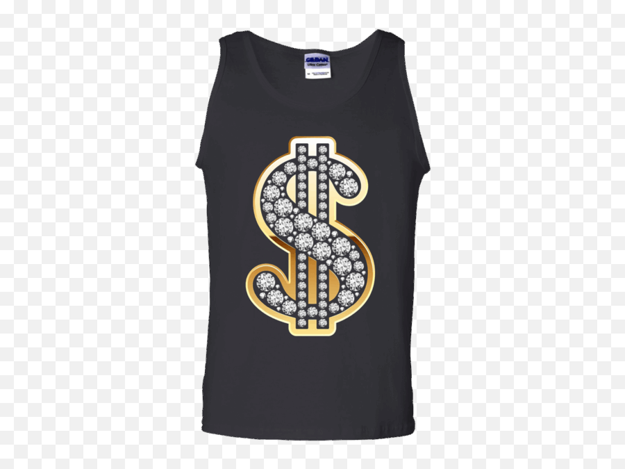 Download Dollar Sign Gold Diamond Bling T - Shirt Dollar Gold And Diamonds Png,Gold Dollar Sign Png