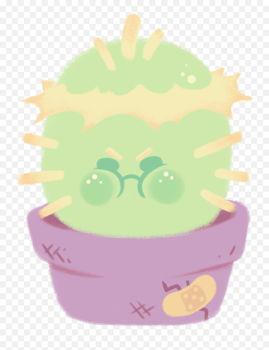 Grumpy Cactus Joltte U2014 Wicked West Comic Expo - Cartoon Png,Grumpy Png