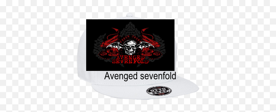 A7x Avenged Sevenfold Wool Blend Snapback Flat Bill Hat - Avenged Sevenfold Png,Avenged Sevenfold Logo