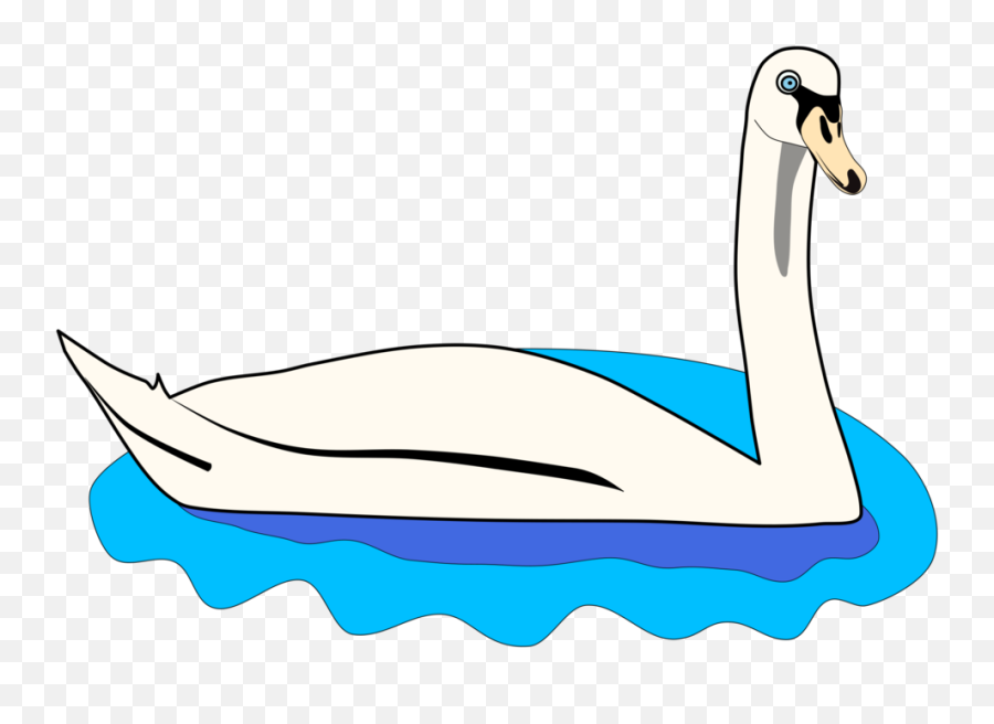Line Artswanwater Bird Png Clipart - Royalty Free Svg Png,Water Clipart Png