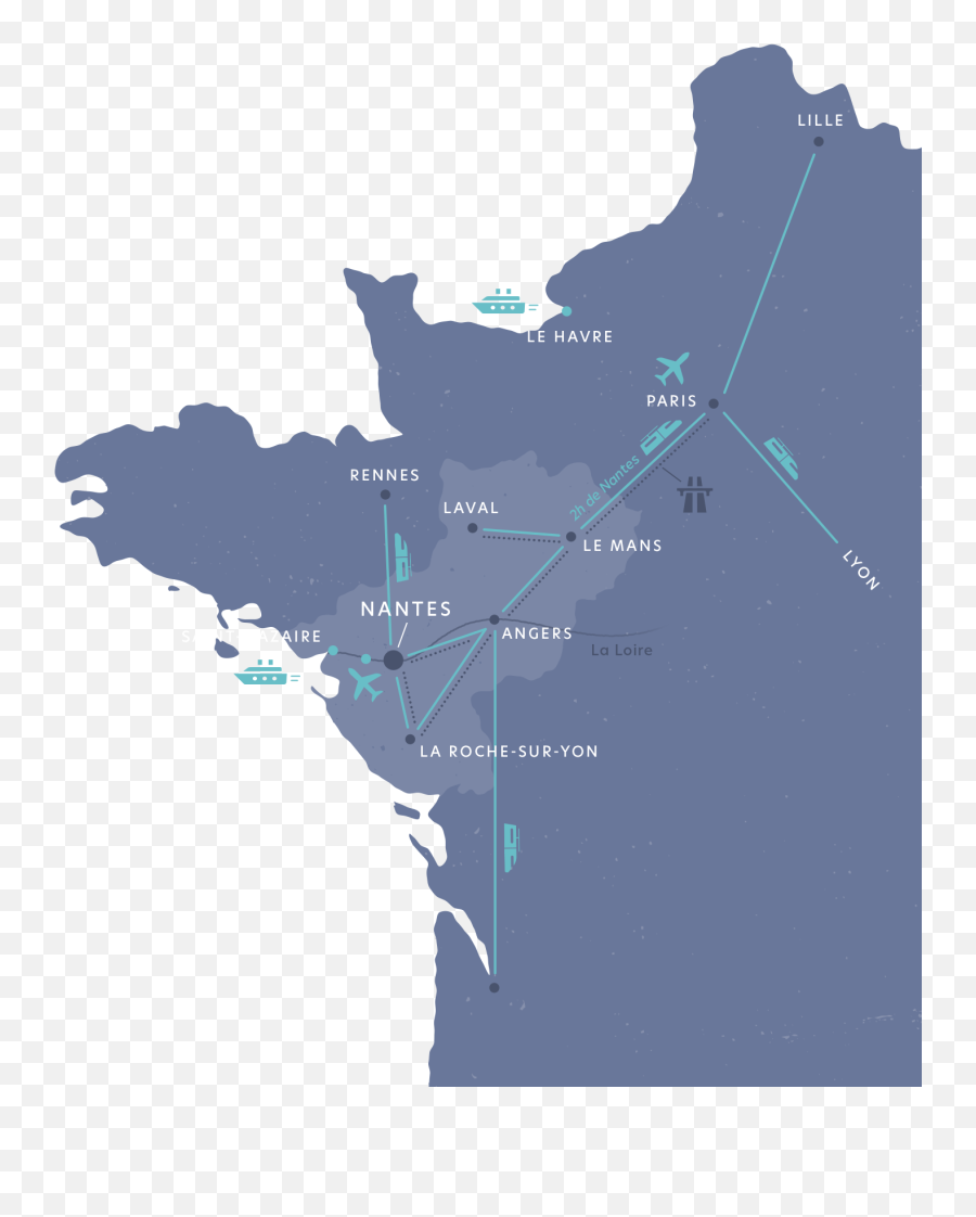 Business Solutions Atlantic France - Berlin To Paris Map Png,France Png