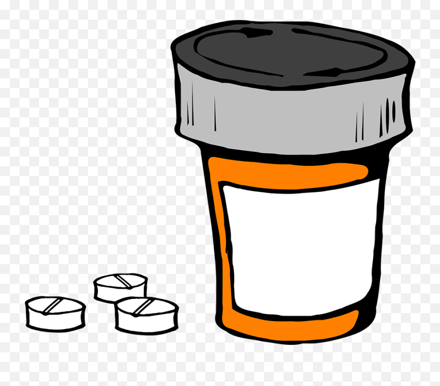 Adderall Ritalin Concerta Vyvanse - Pill Bottle Cartoon Transparent Png,Adderall Png