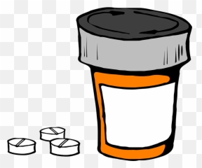 Adderall Ritalin Concerta Vyvanse - Pill Bottle Cartoon Transparent Png,Adderall Png