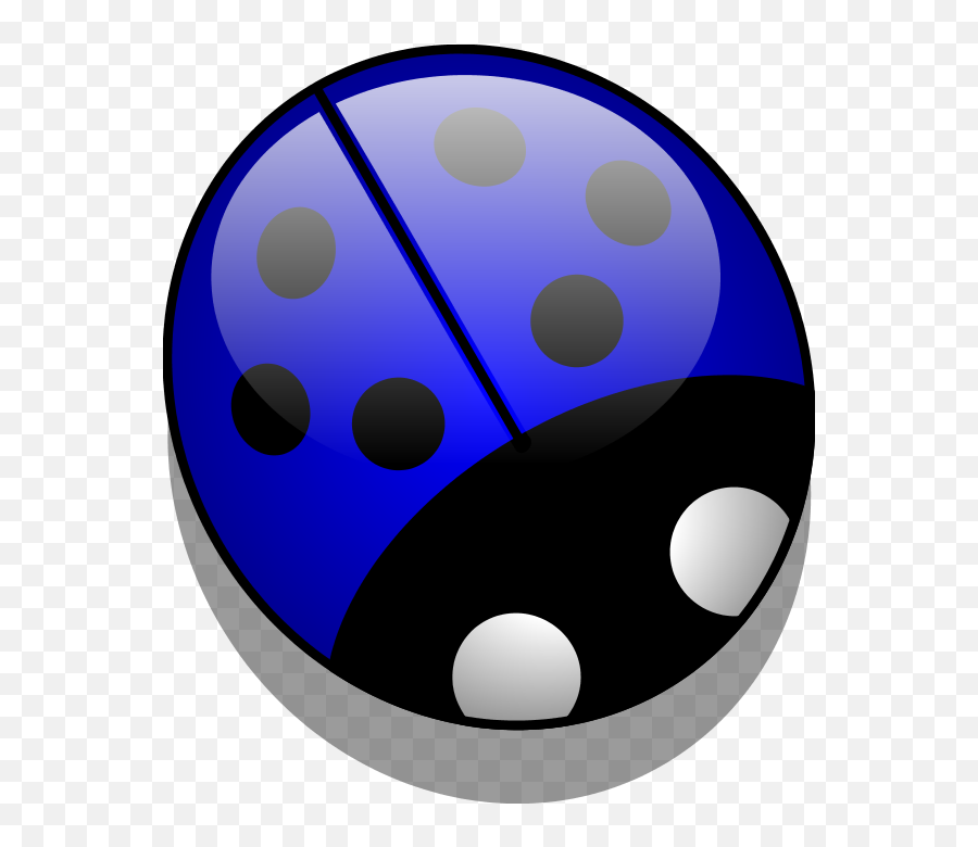 Blue Ladybug Icon Png Transparent Background Free Download - Ladybug Clipart,Transparent Ladybug