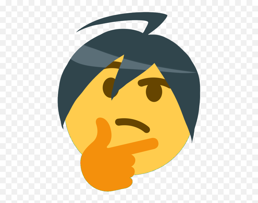 Download Hd Shrugging Source - Thinking Emoji Meme Thinking Emoji Discord Png,Shrug Emoji Png