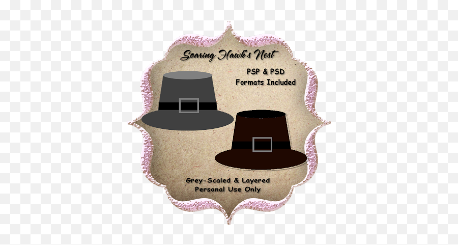 Download Pilgrim Hat Template Printable - Pilgrim Hat Illustration Png,Pilgrim Png