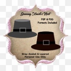 Download Pilgrim Hat Template Printable - Pilgrim Hat Illustration Png,Pilgrim Png
