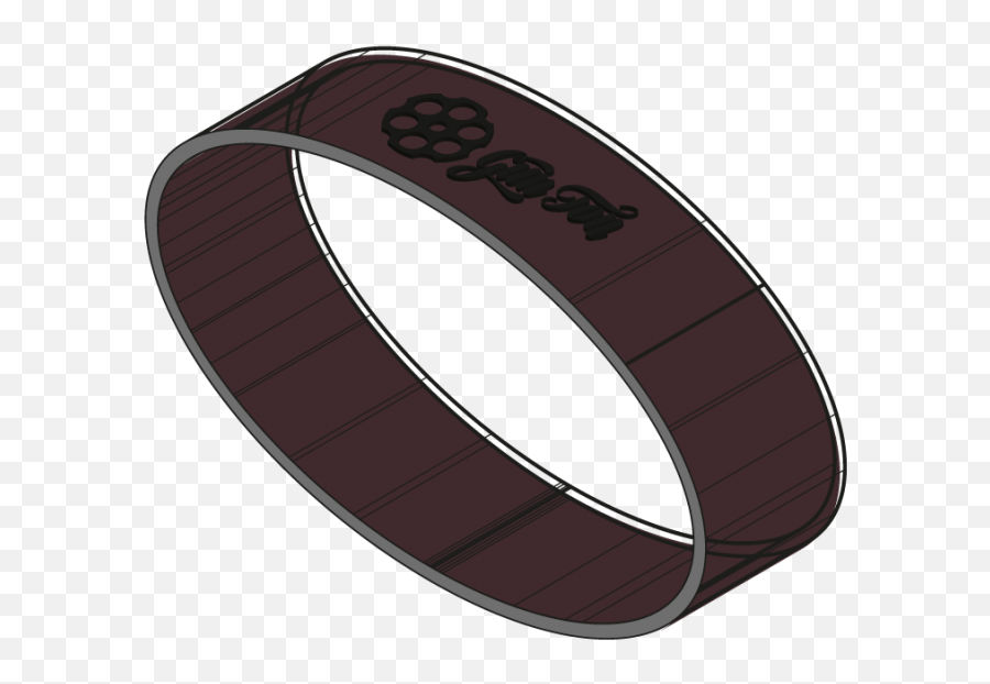 Rubber Band - Dark Brown Solid Png,Rubber Band Png
