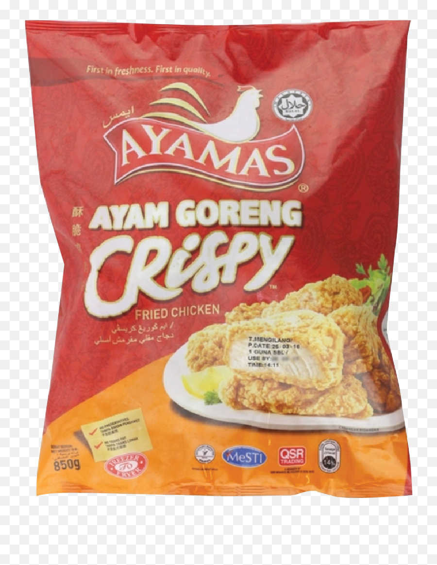 Ayamas Crispy Fried Chicken 850g - Malawach Png,Fried Chicken Transparent