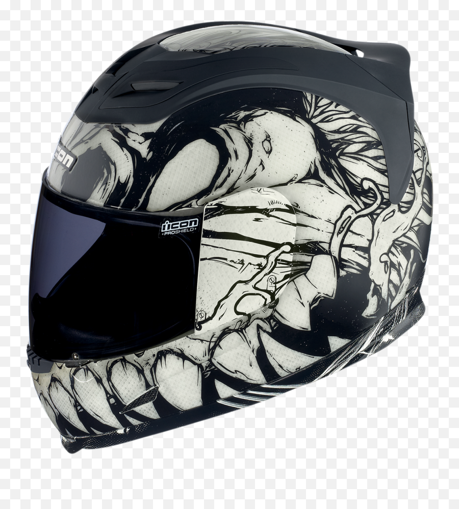 Motorcycle Helmets - Icon Airframe Artist Series Manic Helmet Png,Icon Maniac Helmet