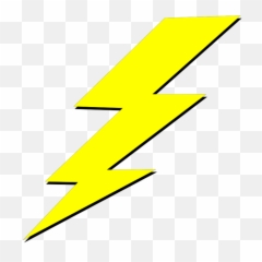 High Quality Lightning Bolt Cliparts - Transparent Background Icon Png